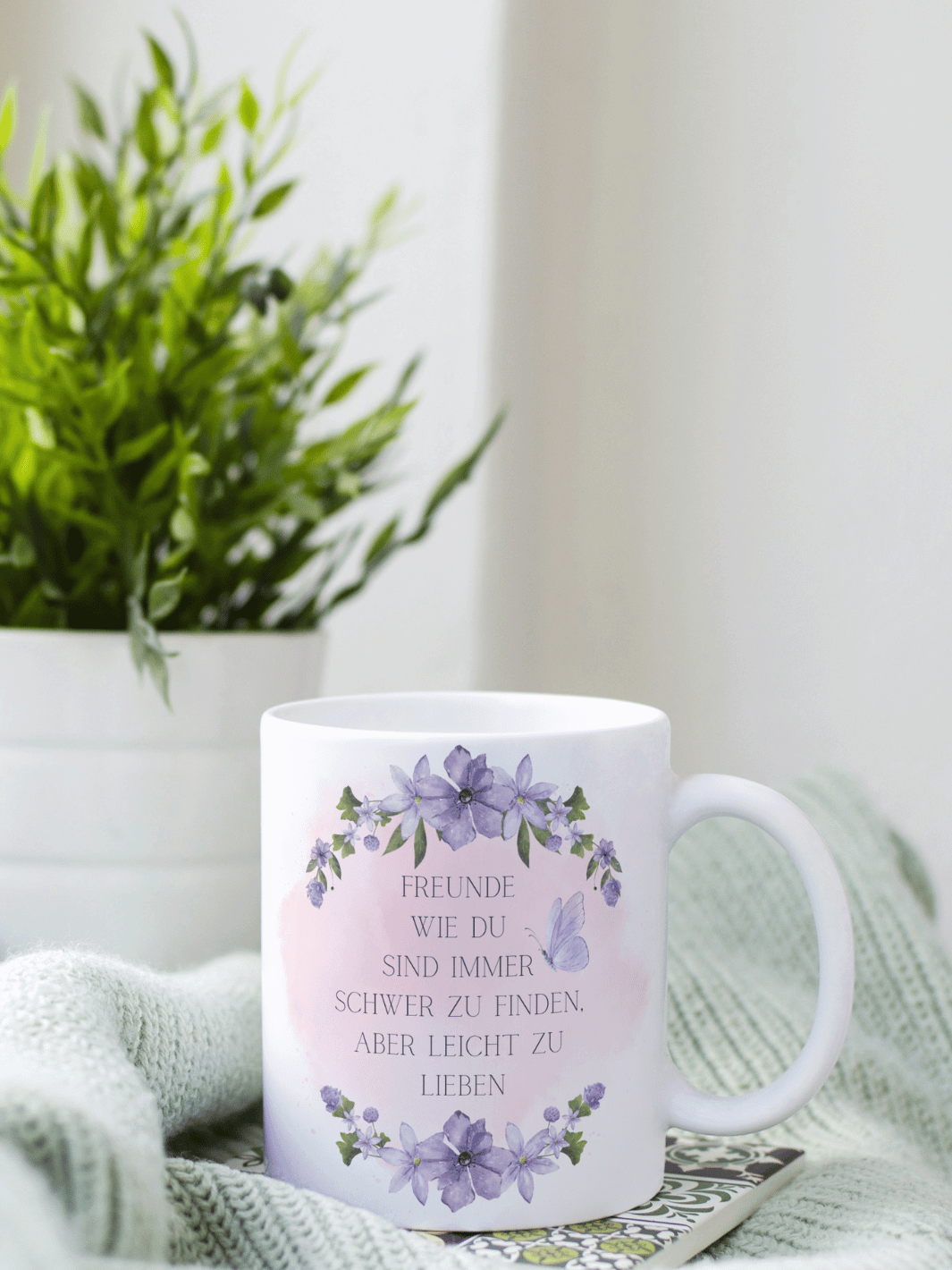 FREUNDE WIE DU Tasse - Alles auf Anfang - personalisierte Geschenke für Frauen