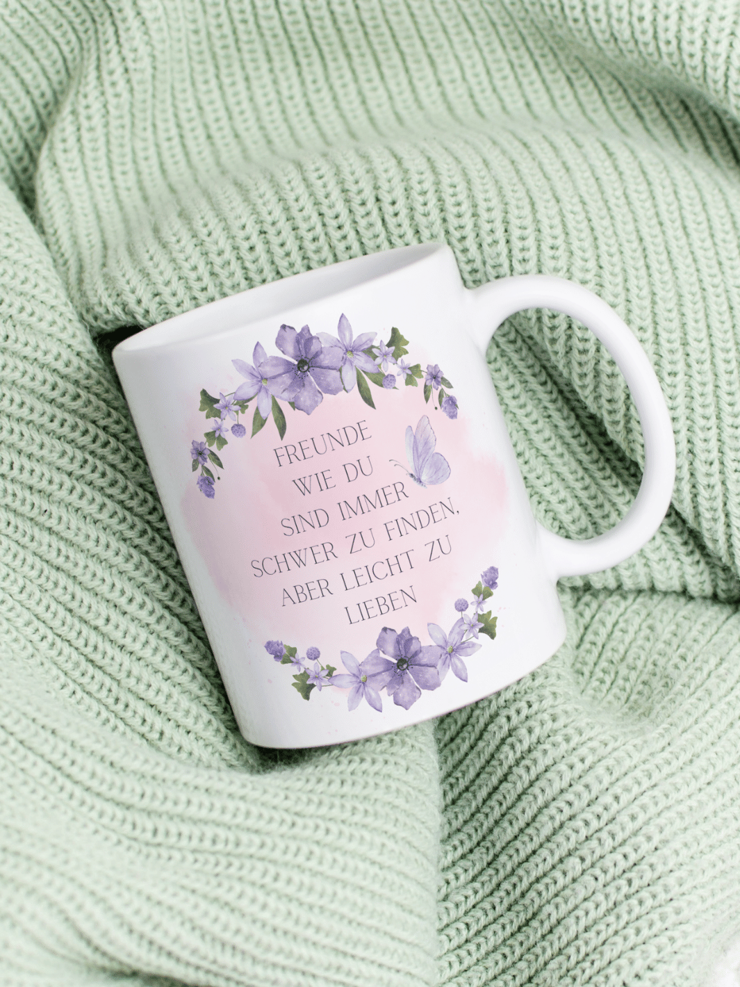FREUNDE WIE DU Tasse - Alles auf Anfang - personalisierte Geschenke für Frauen