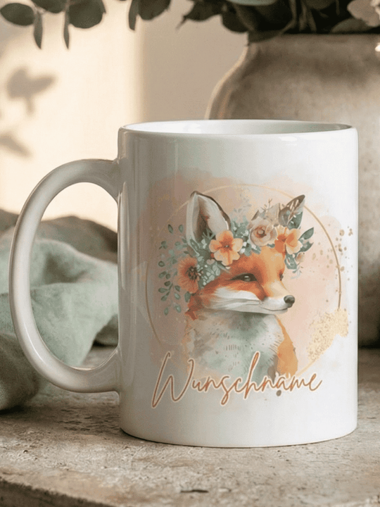 FUCHS Tasse - Alles auf Anfang - personalisierte Geschenke für Frauen