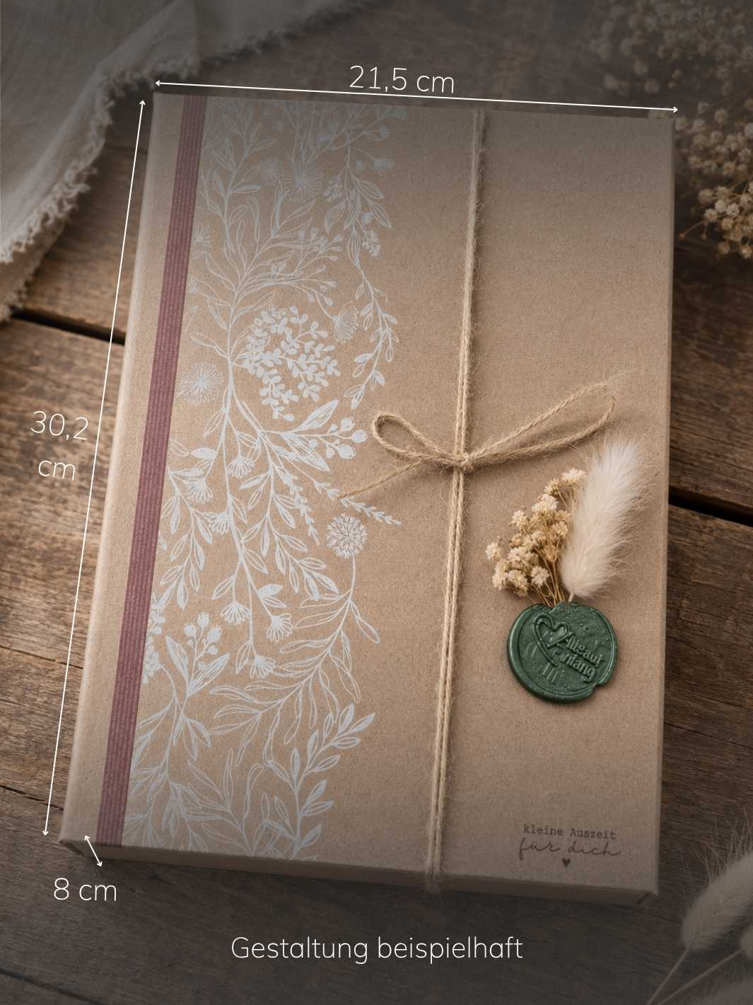 Geschenkbox DIN A4 - achtsame Geschenke für Frauen, Alles auf Anfang