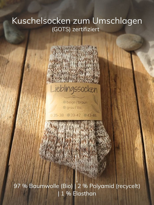 Kuschelsocken Bio - achtsame Geschenke für Frauen bei Alles auf Anfang, Bedburg, NRW