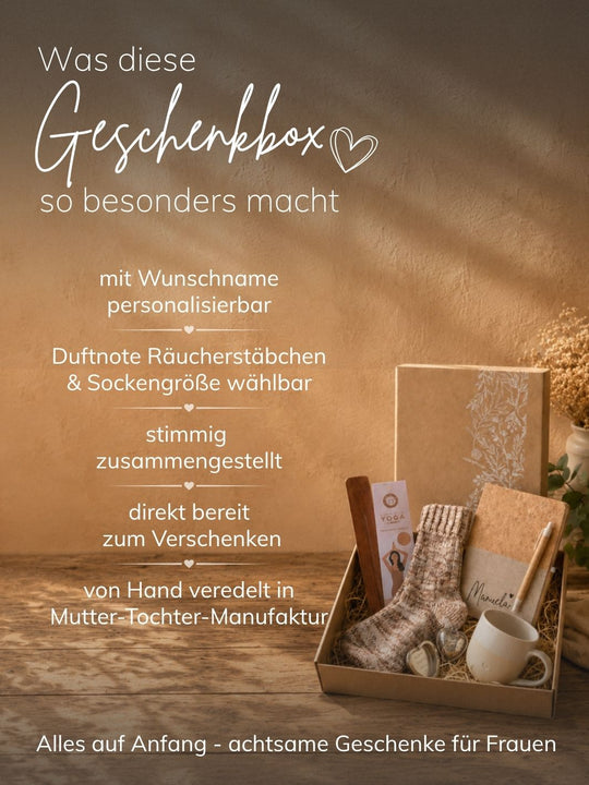 GEDANKENZEIT Geschenkbox - achtsame Geschenke für Frauen bei Alles auf Anfang, Bedburg, NRW