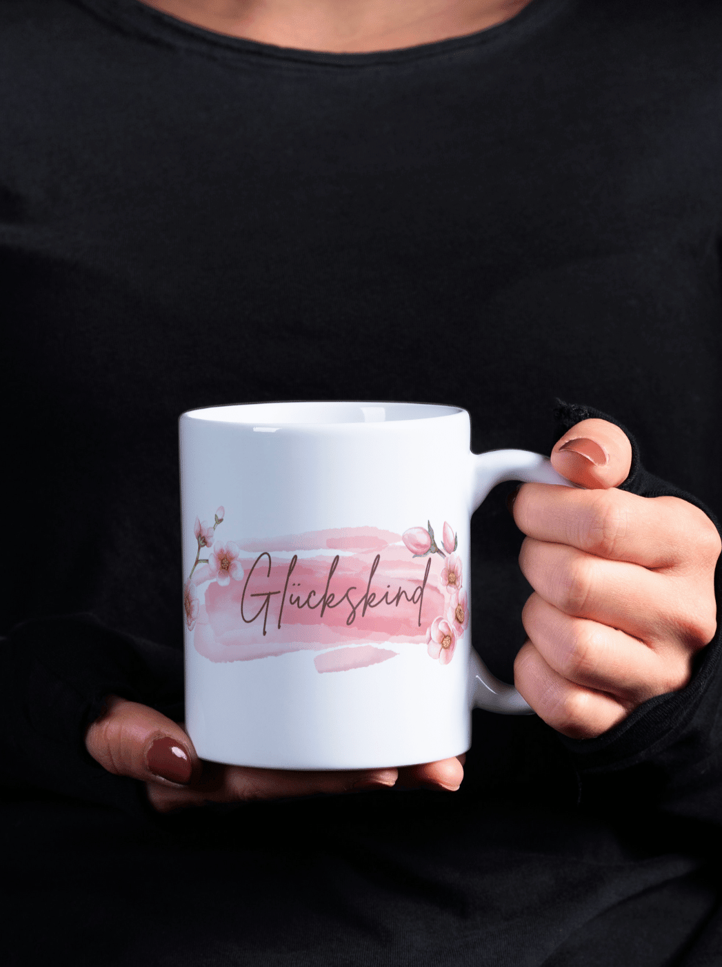 Glückskind Tasse personalisierbar - Alles auf Anfang - Geschenke für Herz &amp; Seele - Geschenkidee Freundin