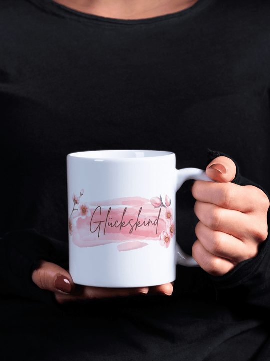 Glückskind Tasse personalisierbar - Alles auf Anfang - Geschenke für Herz &amp; Seele - Geschenkidee Freundin