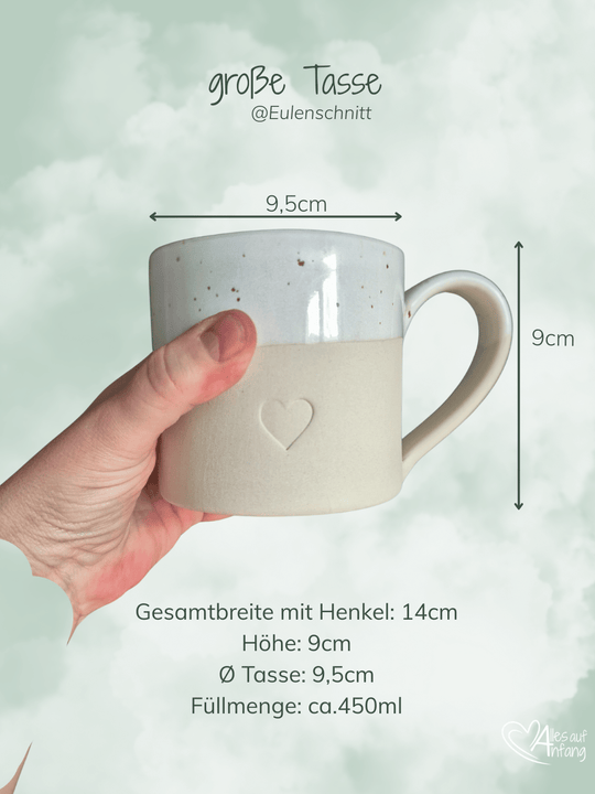 GLÜCKSMOMENTE große Tasse