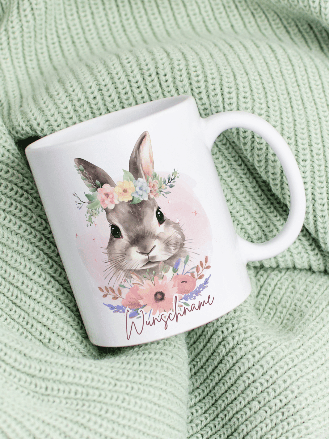 HASE Tasse - Alles auf Anfang - personalisierte Geschenke für Frauen