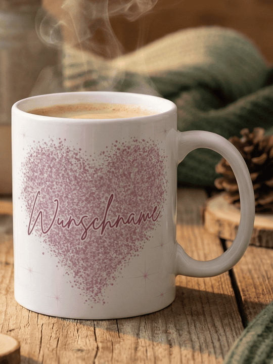 HERZ Tasse - Alles auf Anfang - personalisierte Geschenke für Frauen