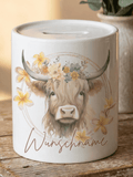 HIGHLAND COW Spardose