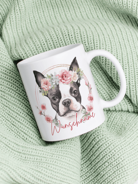 Keramiktasse Hund - achtsame Geschenke für Frauen bei Alles auf Anfang, Bedburg NRW