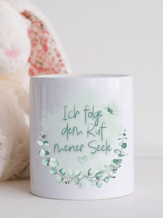 ICH FOLGE DEM RUF MEINER SEELE Spardose - Alles auf Anfang - personalisierte Geschenke für Frauen