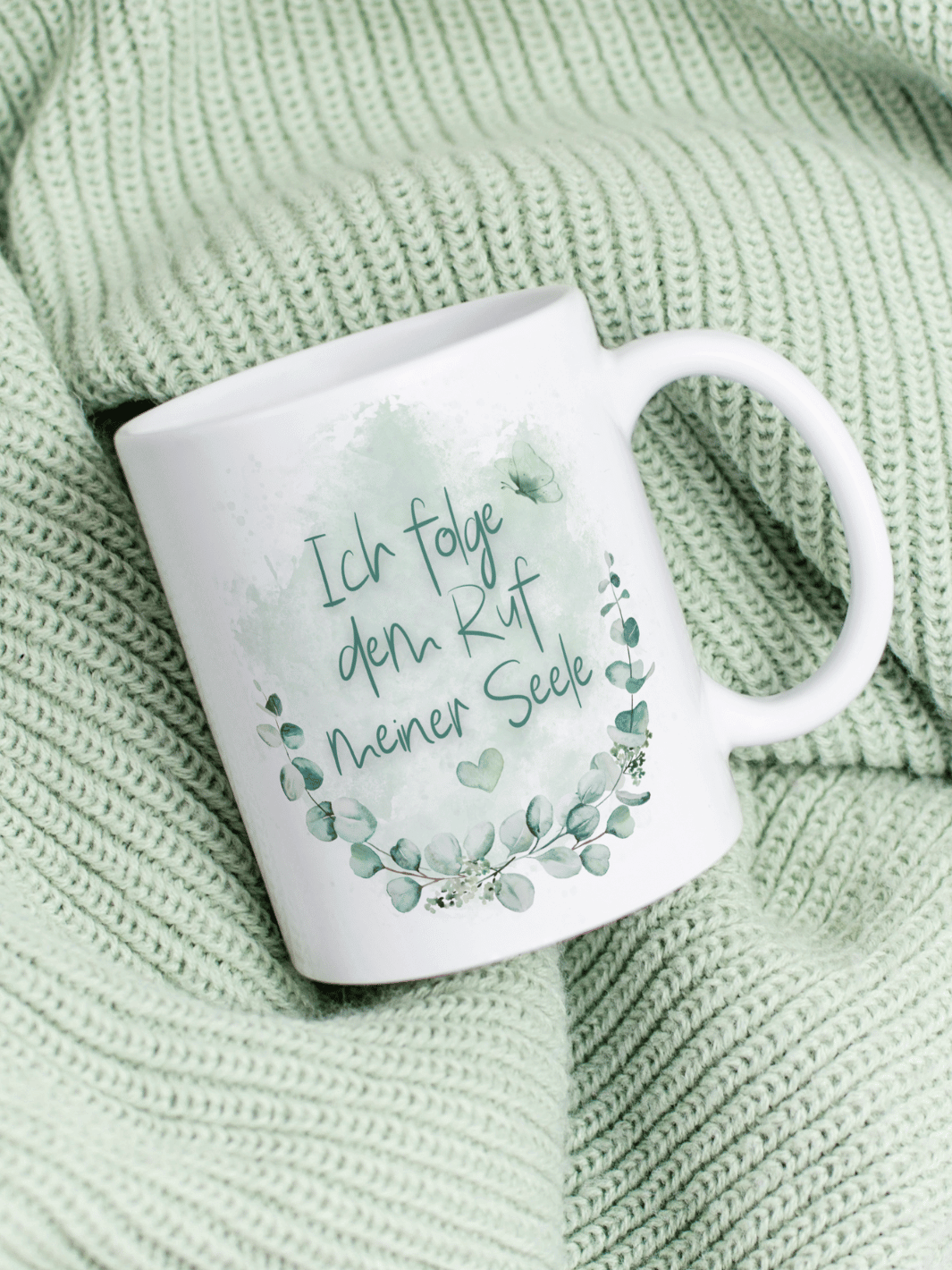 ICH FOLGE DEM RUF MEINER SEELE Tasse - Alles auf Anfang - personalisierte Geschenke für Frauen