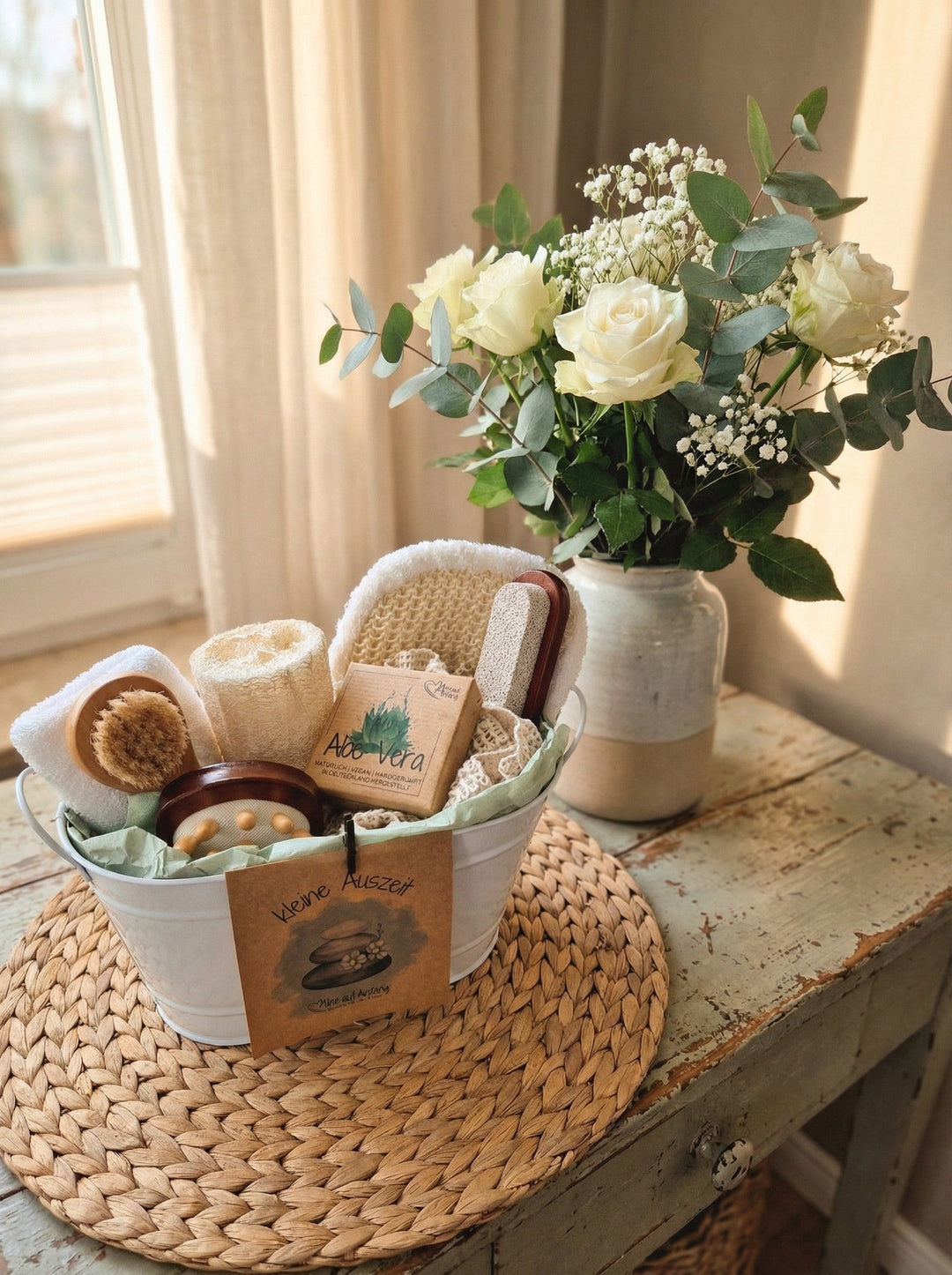 KLEINE AUSZEIT Geschenkset - Alles auf Anfang - personalisierte Geschenke für Frauen