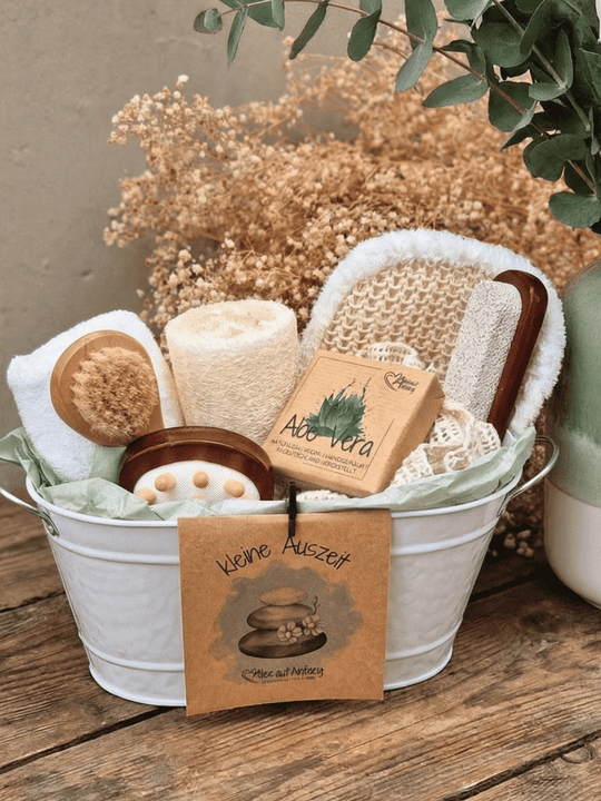 KLEINE AUSZEIT Geschenkset - Alles auf Anfang - personalisierte Geschenke für Frauen