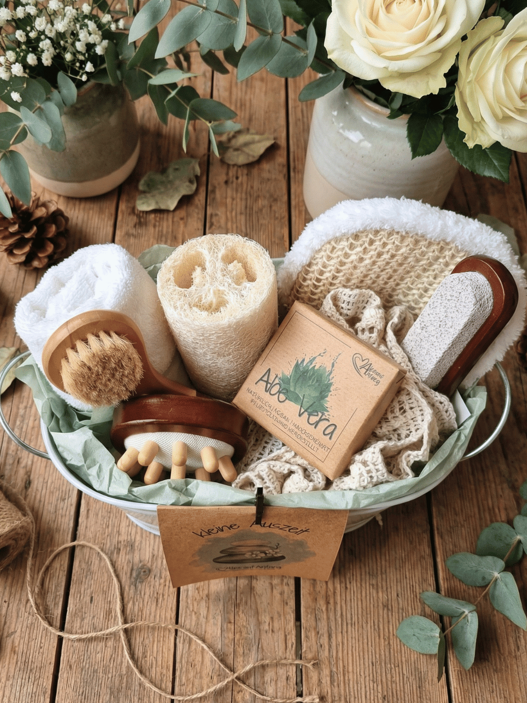 KLEINE AUSZEIT Geschenkset - Alles auf Anfang - personalisierte Geschenke für Frauen