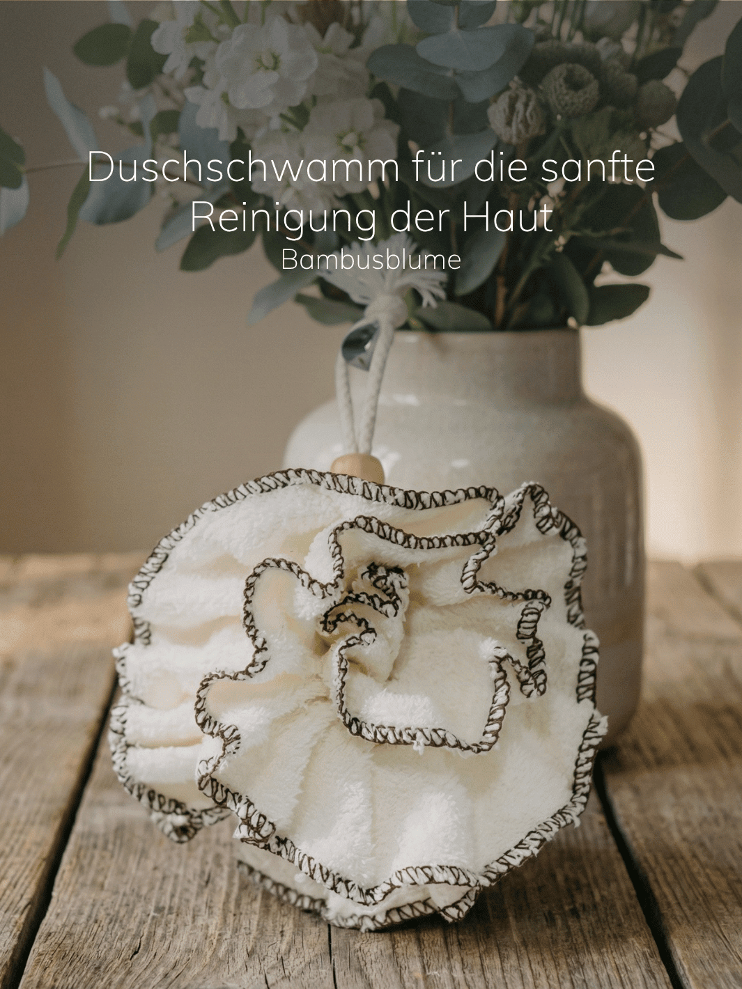 Bambusblume im KLEINE AUSZEIT Geschenkset von Alles auf Anfang - achtsame Geschenke für Frauen aus Bedburg, NRW