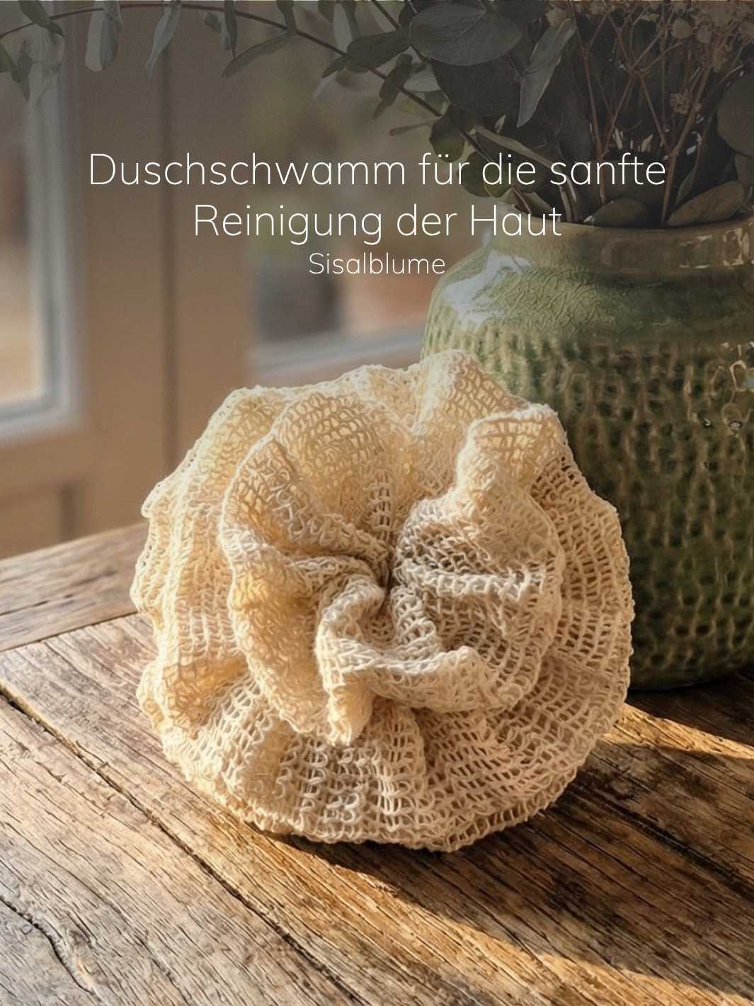 Sisalblume im KLEINE AUSZEIT Geschenkset von Alles auf Anfang - achtsame Geschenke für Frauen aus Bedburg, NRW
