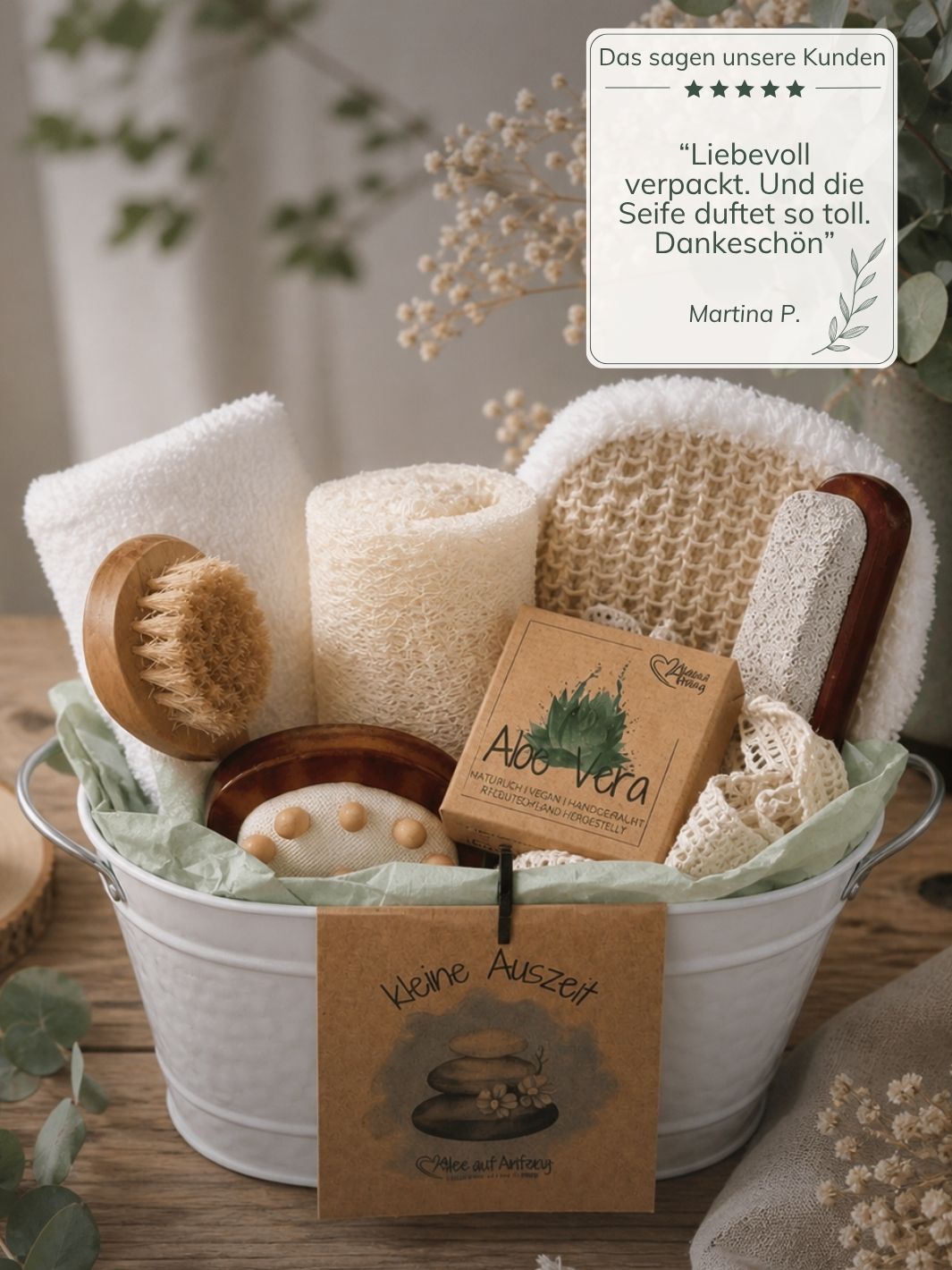 KLEINE AUSZEIT Geschenkset - achtsamte Geschenke für Frauen bei Alles auf Anfang in Bedburg, NRW