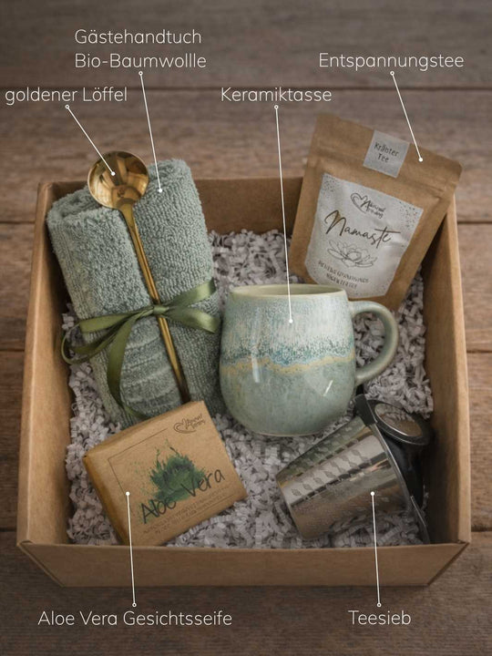 Geschenkbox Frische Pause - achtsame Geschenke für Frauen bei Alles auf Anfang aus Bedburg NRW