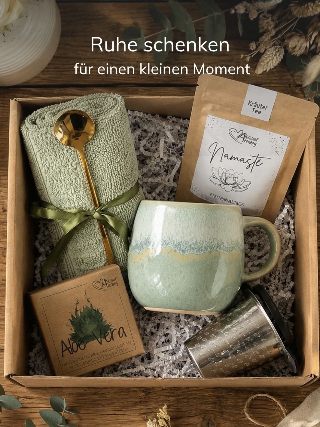 Geschenkbox KLEINE PAUSE - achtsame Geschenke für Frauen bei Alles auf Anfang aus Bedburg NRW