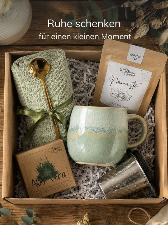Geschenkbox KLEINE PAUSE - achtsame Geschenke für Frauen bei Alles auf Anfang aus Bedburg NRW