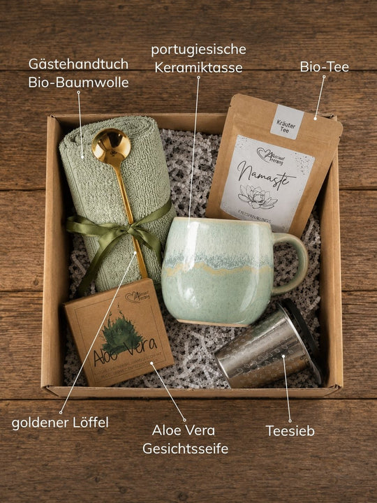 Geschenkbox KLEINE PAUSE - achtsame Geschenke für Frauen bei Alles auf Anfang aus Bedburg NRW