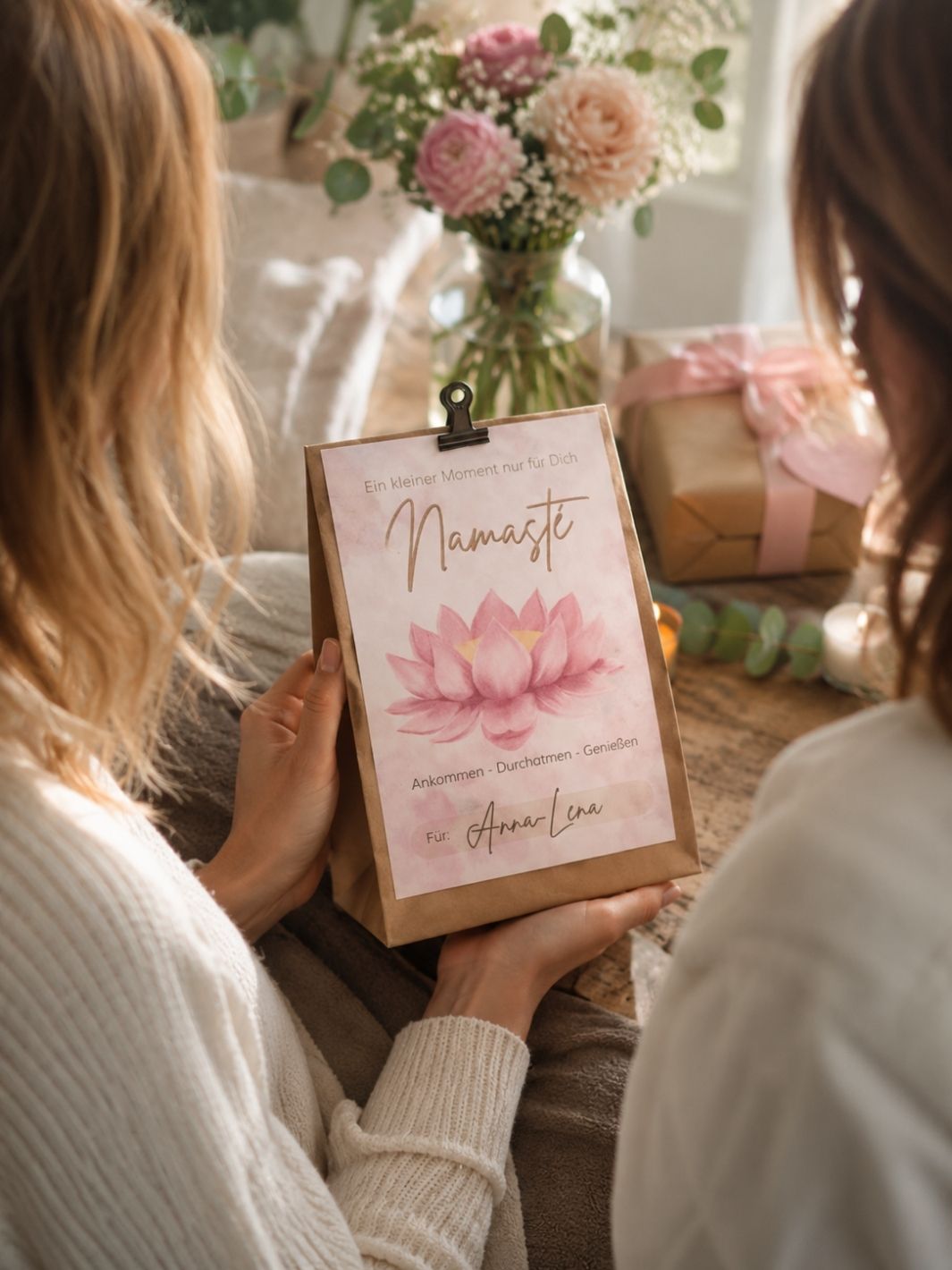 Namaste Geschenkset - achtsame Geschenke für Frauen, Alles auf Anfang