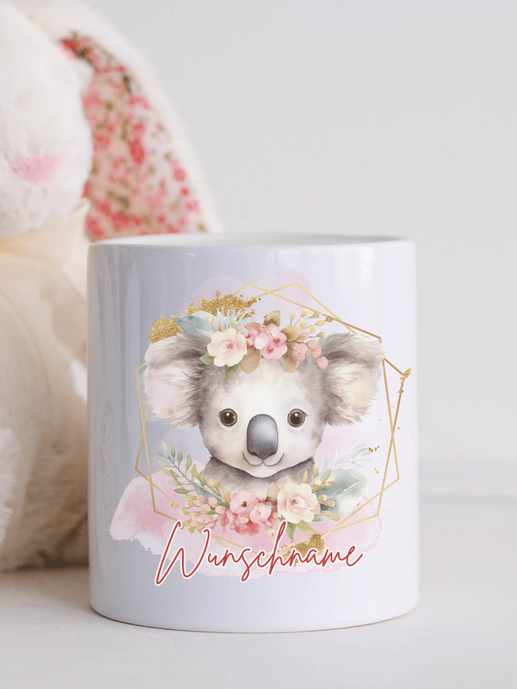 Keramikspardose Koala personalisiert - achtsame Geschenke für Frauen bei Alles auf Anfang, Bedburg NRW