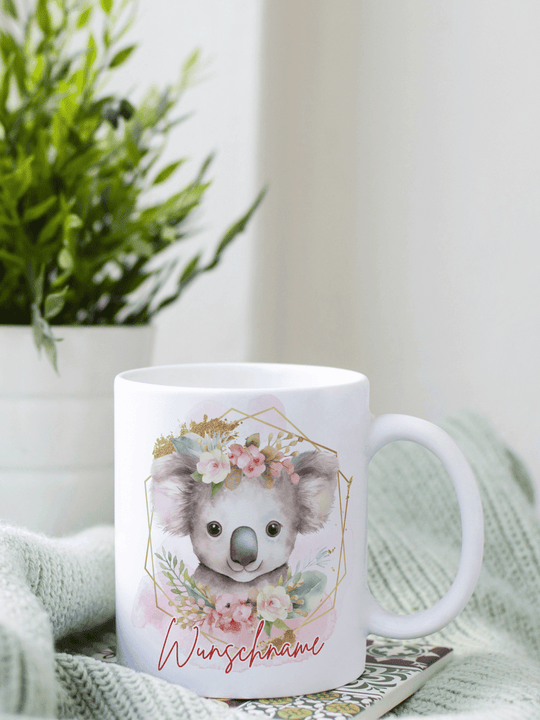 Keramiktasse Koala - achtsame Geschenke für Frauen bei Alles auf Anfang, Bedburg NRW