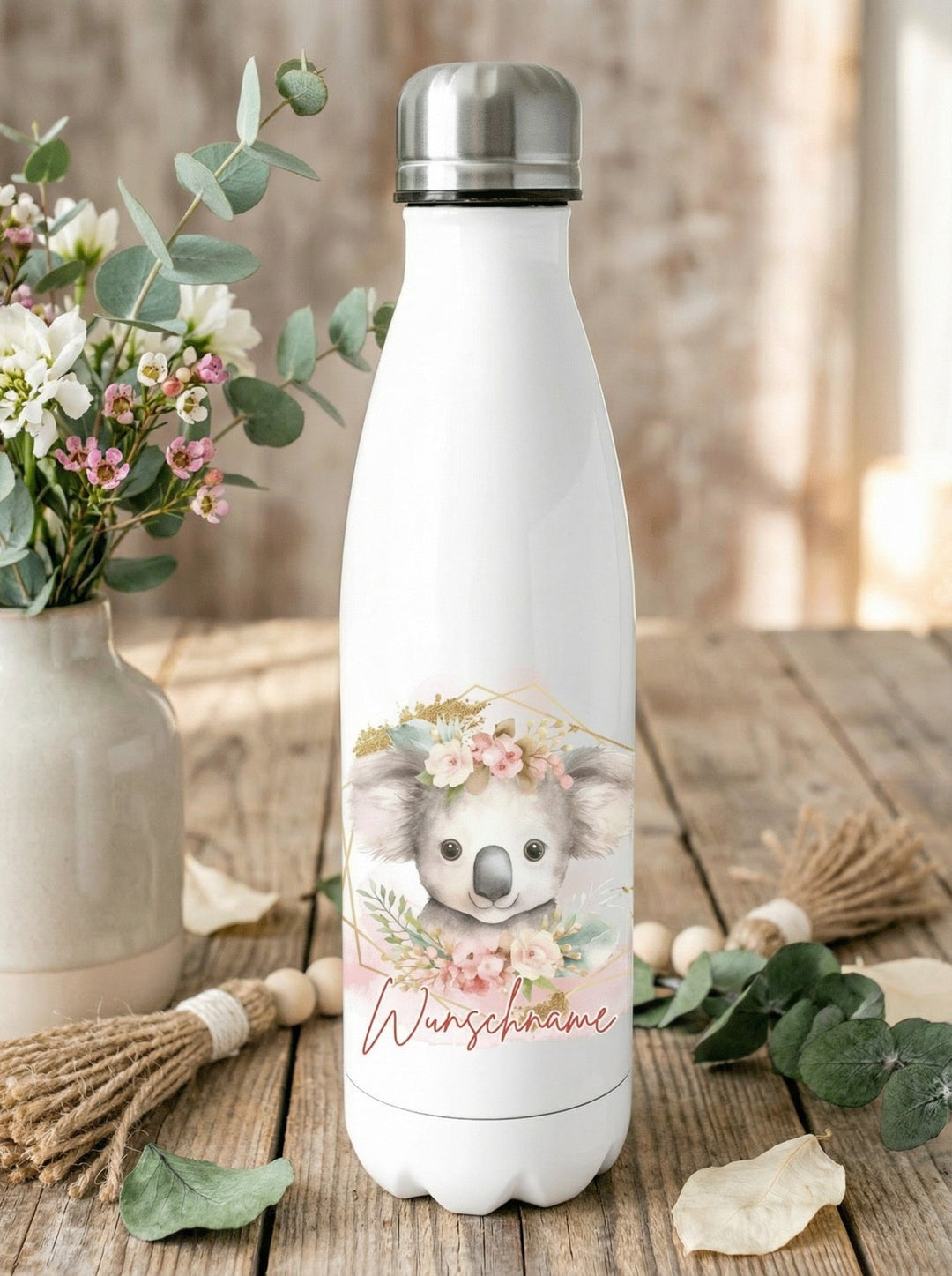 Koala Trinkflasche personalisiert - achtsame Geschenke für Frauen und Mädchen bei Alles auf Anfang in Bedburg, NRW