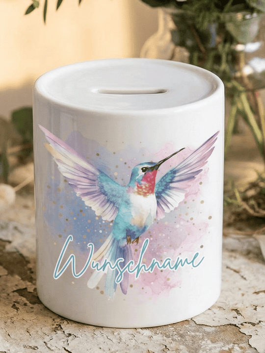 KOLIBRI Spardose - Alles auf Anfang - personalisierte Geschenke für Frauen