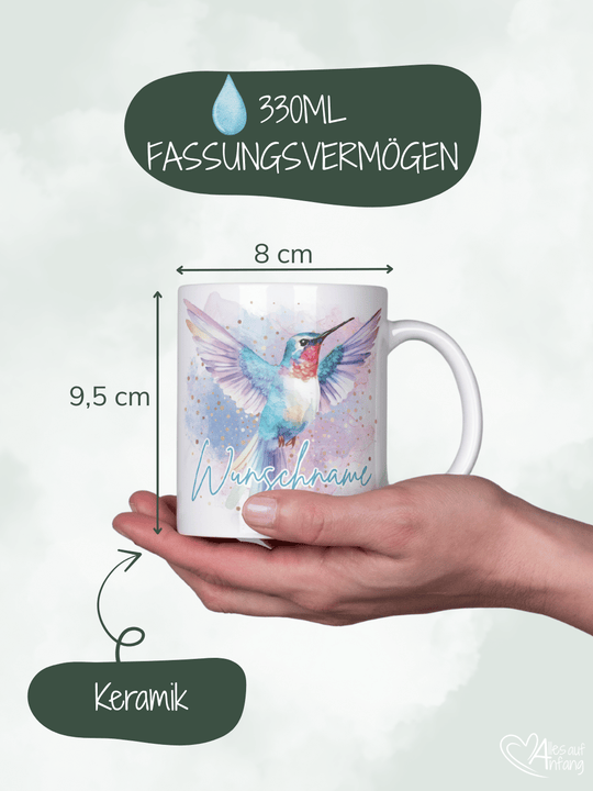 KOLIBRI Tasse - Alles auf Anfang - personalisierte Geschenke für Frauen
