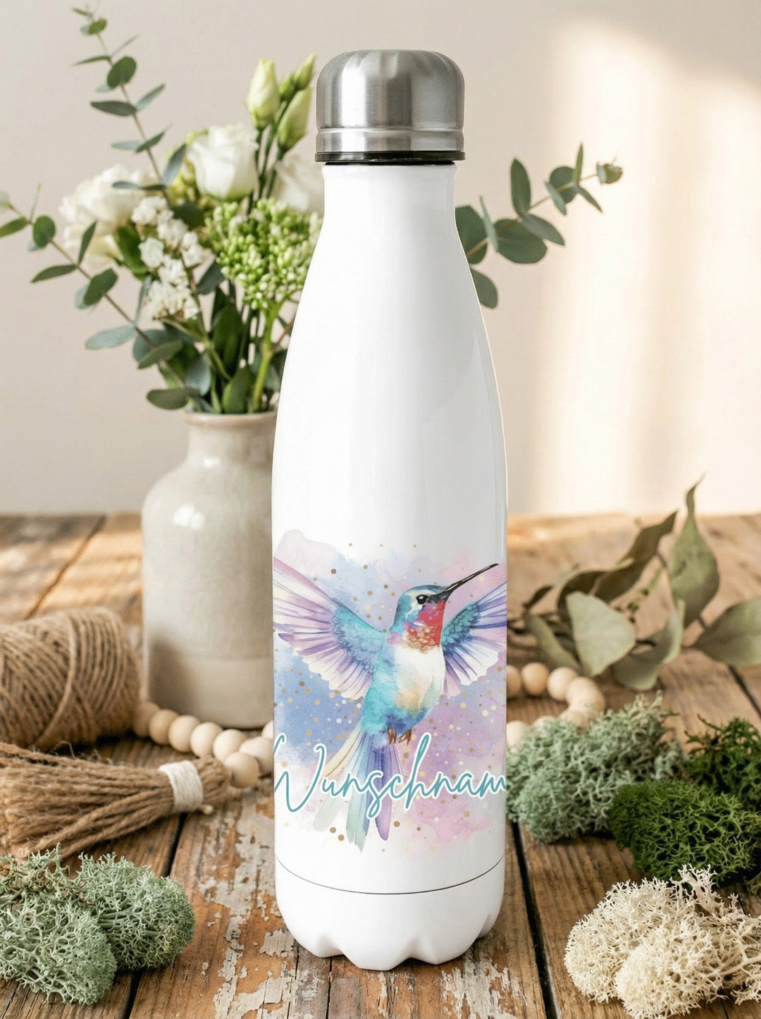 KOLIBRI Trinkflasche - Alles auf Anfang - personalisierte Geschenke für Frauen