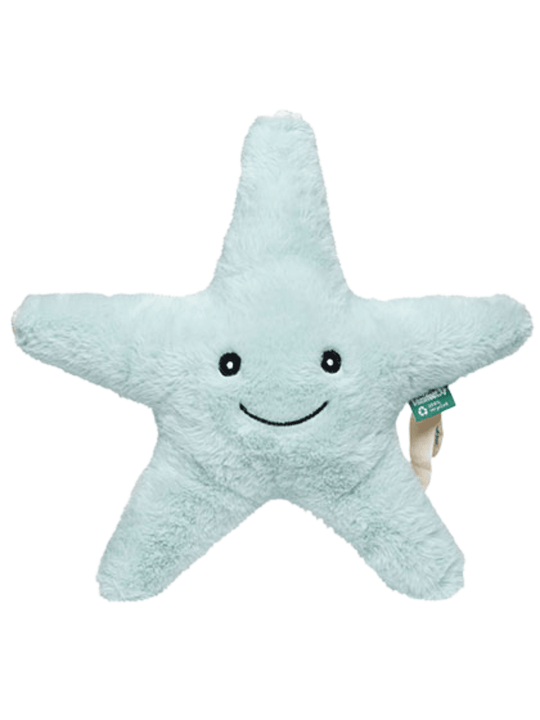 Stofftier Seestern MONI in salbeigrün -ideal als Geschenk zur Geburt, Taufe und für Babys