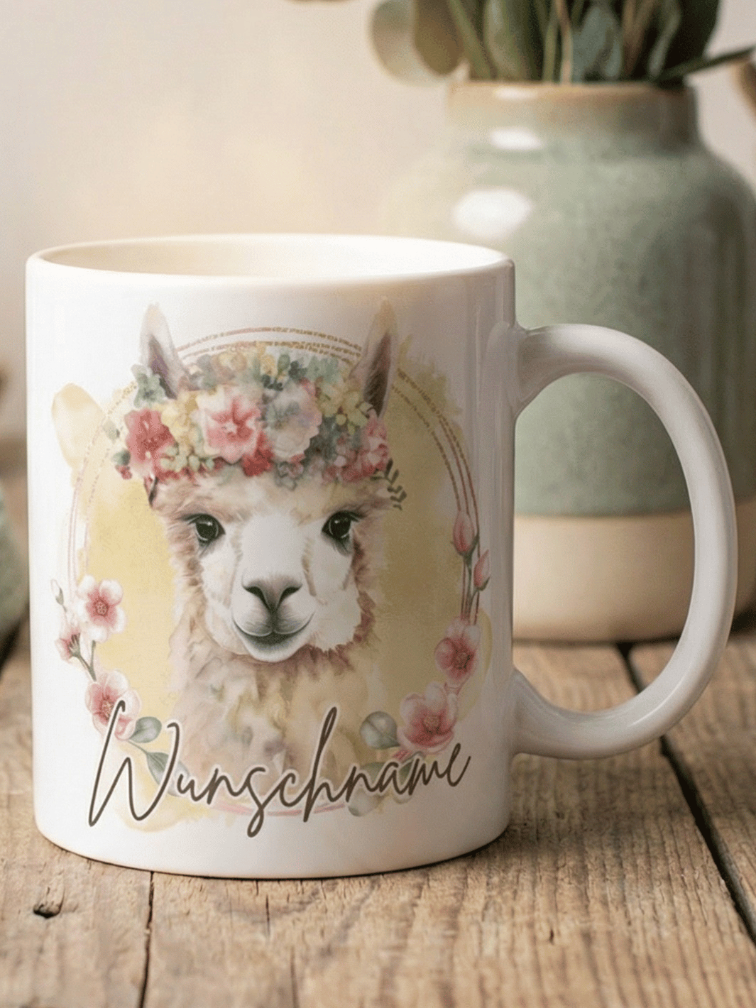 LAMA Tasse - Alles auf Anfang - personalisierte Geschenke für Frauen