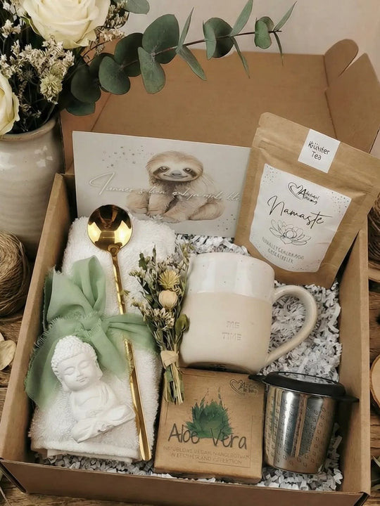 Geschenkbox Me-Time - achtsame Geschenke für Frauen bei Alles auf Anfang aus Bedburg NRW