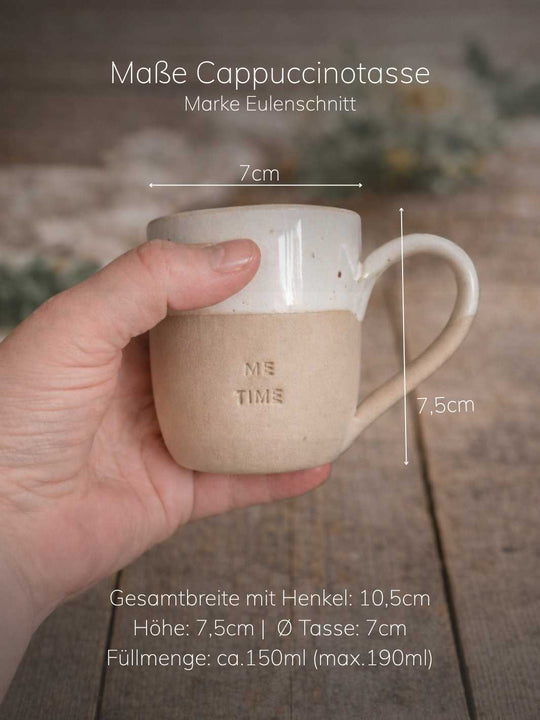 Cappuccinotasse - achtsame Geschenke für Frauen bei Alles auf Anfang aus Bedburg NRW