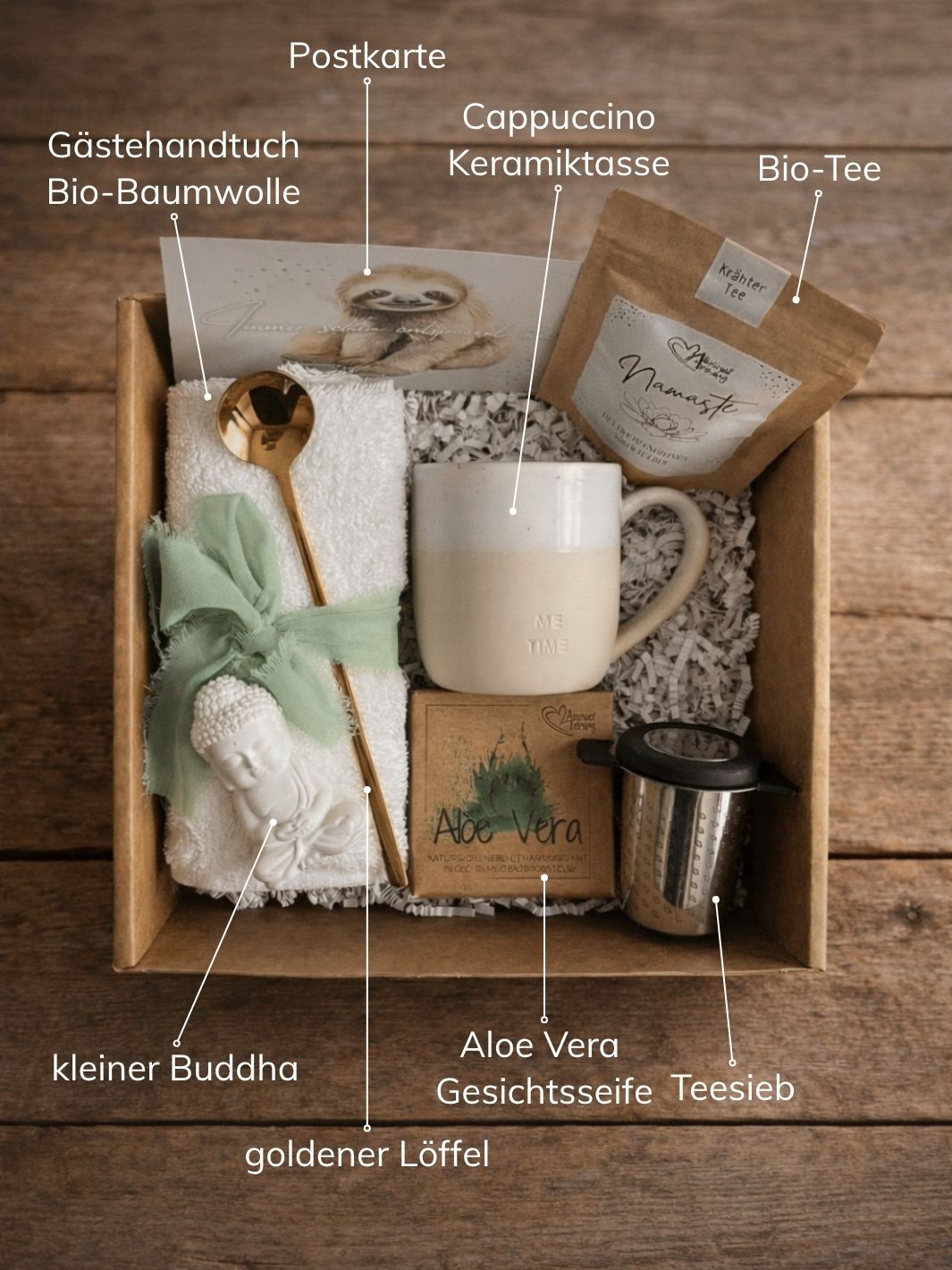 Geschenkbox Me-Time - achtsame Geschenke für Frauen bei Alles auf Anfang aus Bedburg NRW