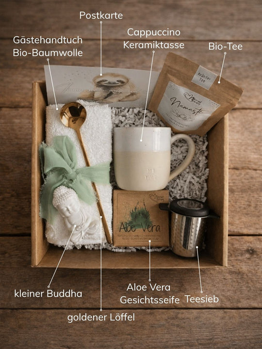 Geschenkbox Me-Time - achtsame Geschenke für Frauen bei Alles auf Anfang aus Bedburg NRW