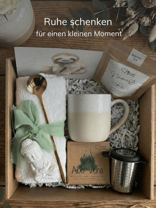 Geschenkbox Me-Time - achtsame Geschenke für Frauen bei Alles auf Anfang aus Bedburg NRW