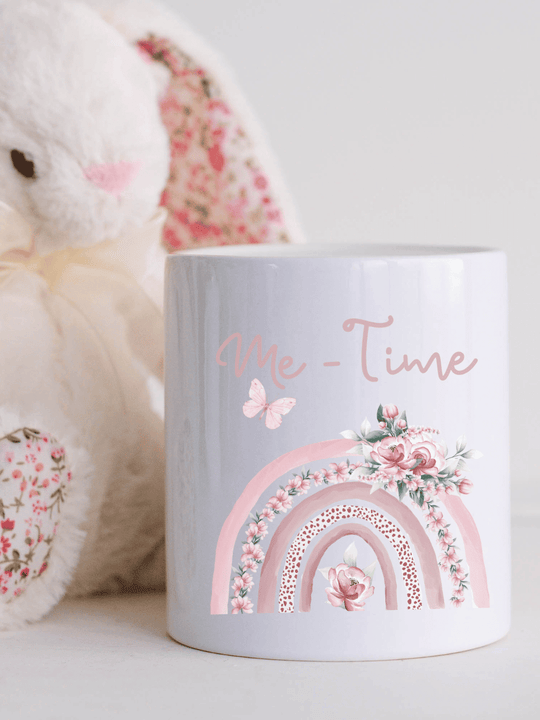 Keramikspardose Me-Time personalisiert - achtsame Geschenke für Frauen bei Alles auf Anfang in Bedburg, NRW