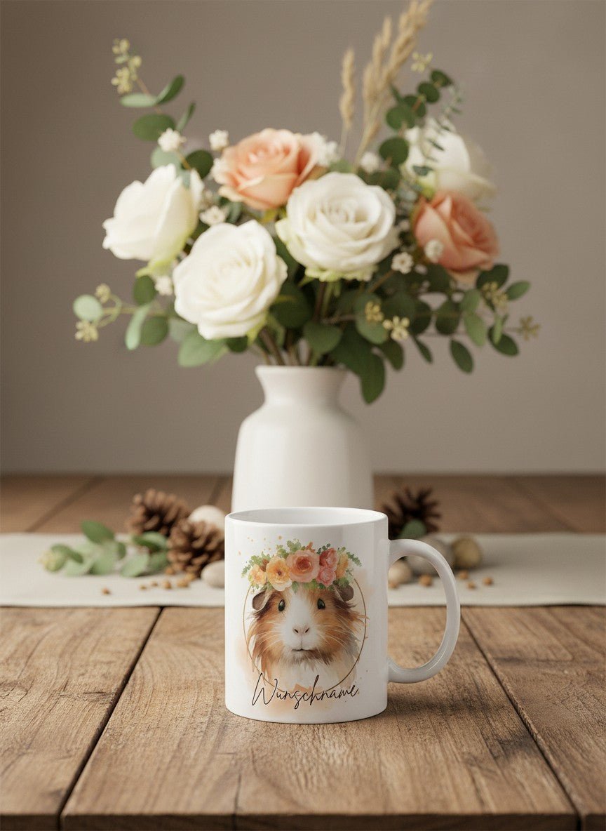MEERSCHWEINCHEN Tasse - Alles auf Anfang - personalisierte Geschenke für Frauen