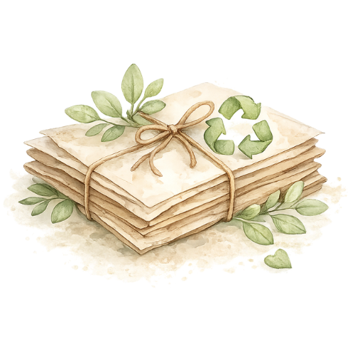 Icon nachhaltige Materialien bei Alles auf Anfang - achtsame Geschenke für Frauen in Bedburg, NRW