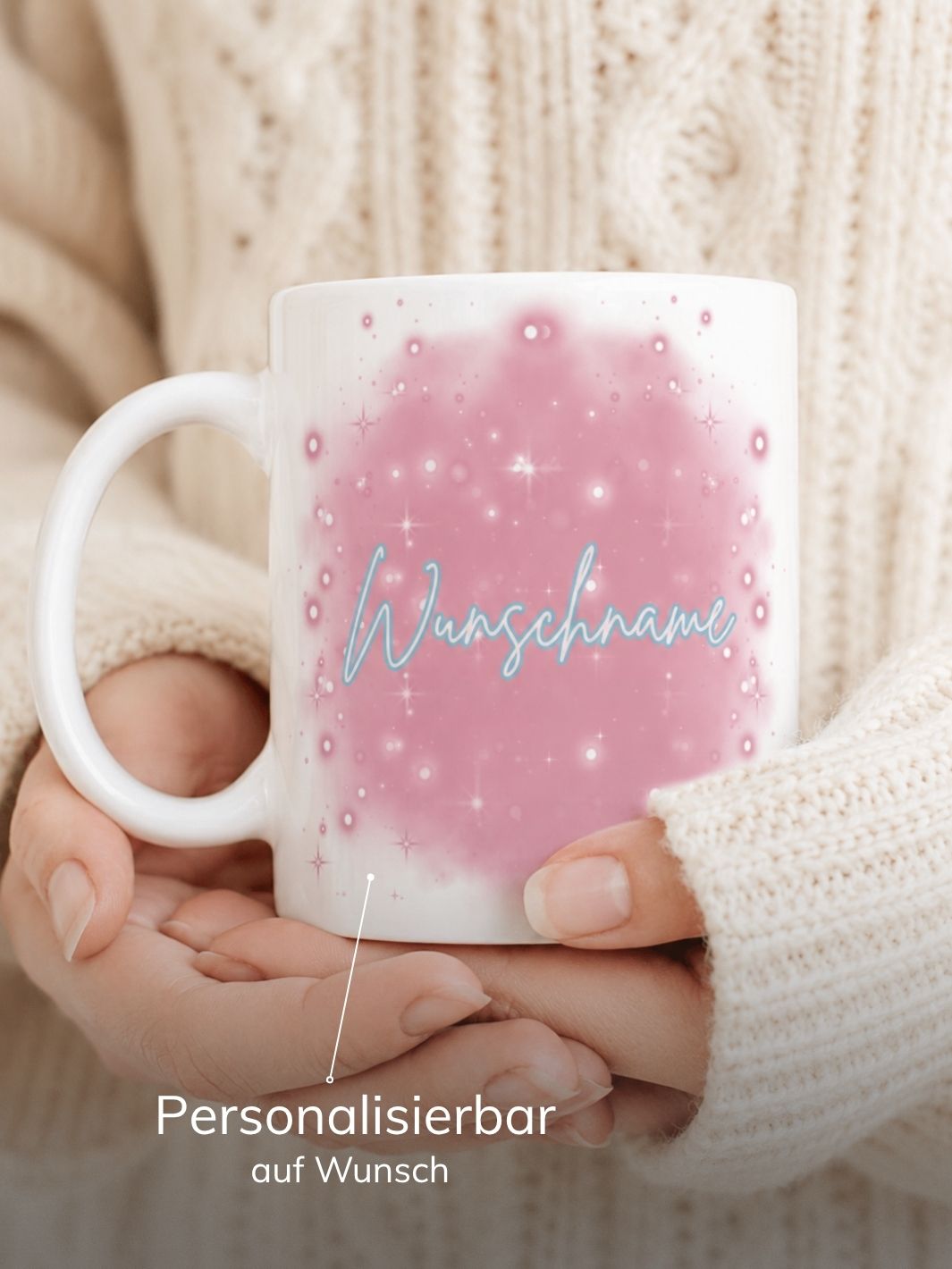 Keramiktasse Namaste. Achtsame Geschenke für Frauen bei Alles auf Anfang, Bedburg NRW