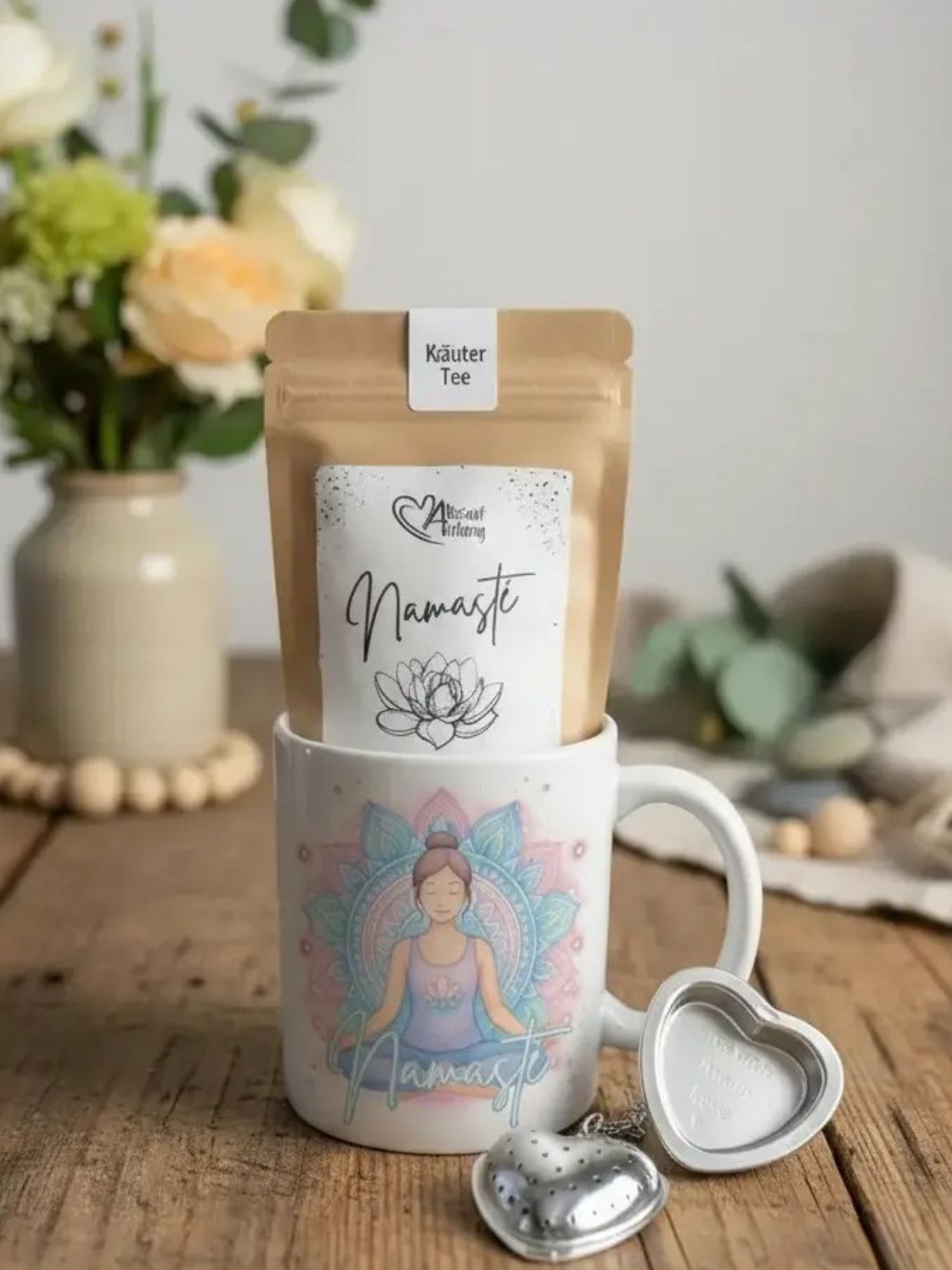 Geschenkeset Namaste. Achtsame Geschenke für Frauen bei Alles auf Anfang