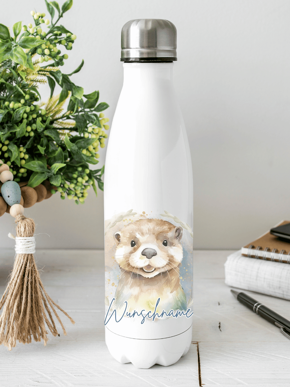 OTTER Trinkflasche - Alles auf Anfang - personalisierte Geschenke für Frauen