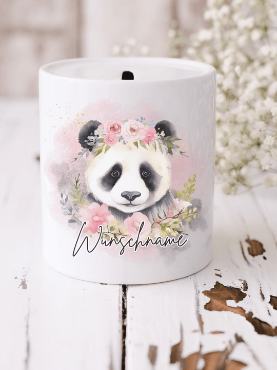 PANDA Spardose - Alles auf Anfang - personalisierte Geschenke für Frauen