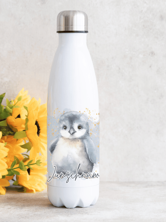 PINGUIN Trinkflasche - Alles auf Anfang - personalisierte Geschenke für Frauen