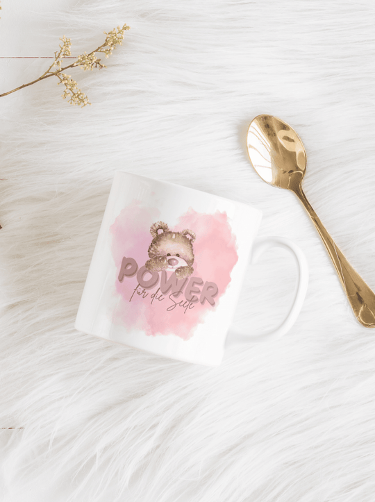 Geschenke für Herz &amp; Seele - ideale Geschenkidee für die Freundin - POWER FÜR DIE SEELE Tasse