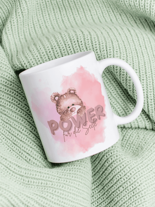 Power für die Seele Tasse personalisiert. Achtsame Geschenke für Frauen und Mädchen bei Alles auf Anfang in Bedburg, NRW