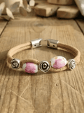 ROSENPERLE ROSA Kork Armband